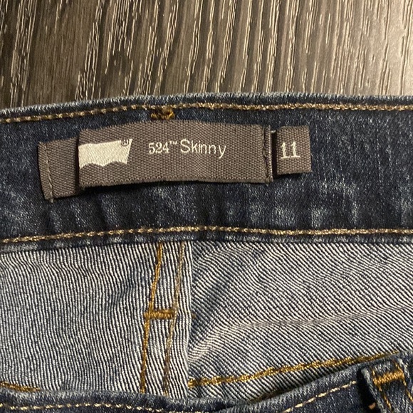 🍍LEVI 524 SKINNY🍍size 11🍍C-2 - Picture 2 of 3
